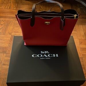 Red Coach Bag
